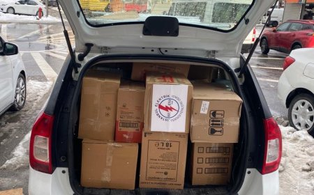 Yardımlarımızı Deprem Bölgesine Gönderdik