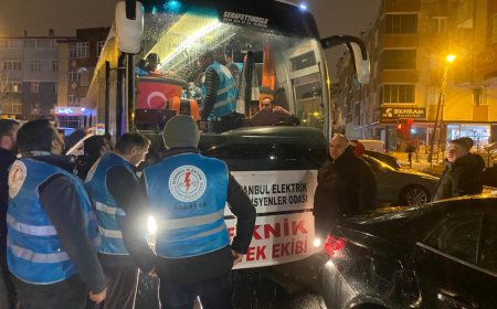 Teknik Destek Ekibimiz Deprem Bölgesine Hareket Etti