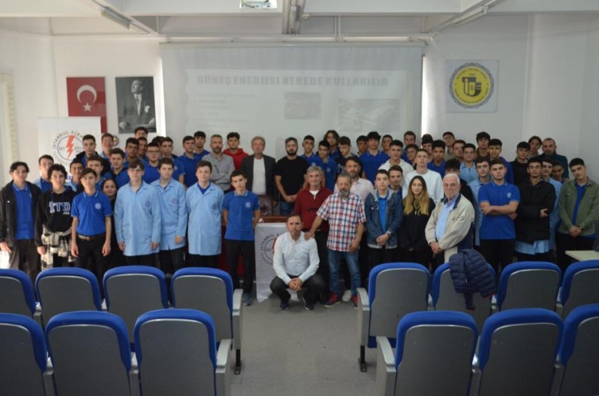 İto Teknik Anadolu Lisesinde Öğrencilere Güneş Enerjisi Kurulumu Hakkında Bilgilendirdik
