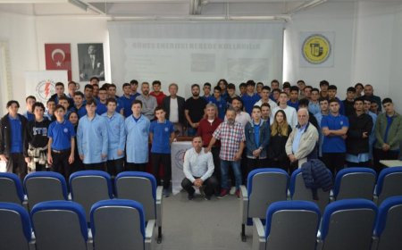 İto Teknik Anadolu Lisesinde Öğrencilere Güneş Enerjisi Kurulumu Hakkında Bilgilendirdik