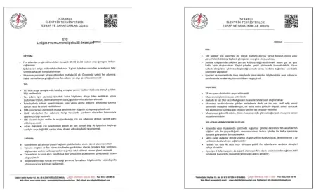 BEDAŞ'la sorunlarımızın çözümü için taleplerimizi ilettik.