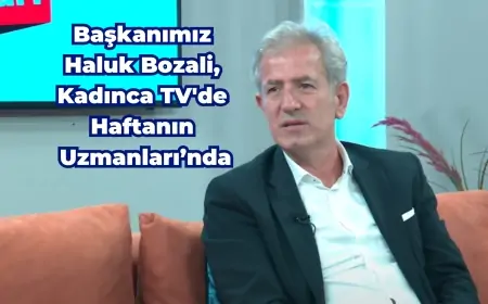 BAŞKANIMIZ HALUK BOZALİ KADINCA TV'DE HAFTANIN UZMANLARI PROGRAMINA KONUK OLUYOR!