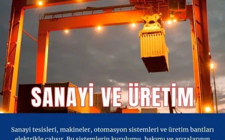 ? Sanayinin Gücü Elektrik Teknisyenlerinden Gelir! ?