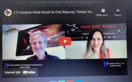 “Elektrikte İhmalin Bedeli Ağır Oluyor”  Sektörüm Dergisi , elektrik sektöründeki önemli sorunları, bu sorunların temelinde yatan nedenleri ve güvenli bir gelecek inşa etme adına atılması gereken adımları konuşmak üzere, İstanbul Elektrik Teknisyenleri Odası Başkanı Sayın Haluk Bozali ile bir araya geldi.