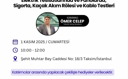 “Topraklama Eğitimine Davet – 30 Ekim ve 1 Kasım 2025”