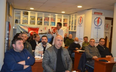 ELEKTRİK TEKNİSYENLERİ ODASI Yangın Algılama ve İhbar Sistemleri Eğitimi