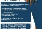 DEĞERLİ ÜYELERİMİZ, İLKOKUL VE ORTAOKUL MEZUNU OLAN TEKNİSYENLERİMİZ SADECE PROJELERE İMZA ATAMAYACAKTIR. TALEP İŞLERİNİ YAPABİLECEKLERDİR.