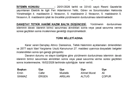 İstanbul Elektrik Teknisyenleri Esnaf ve Sanatkârlar Odası olarak açtığımız dava yakından takip edilmektedir.